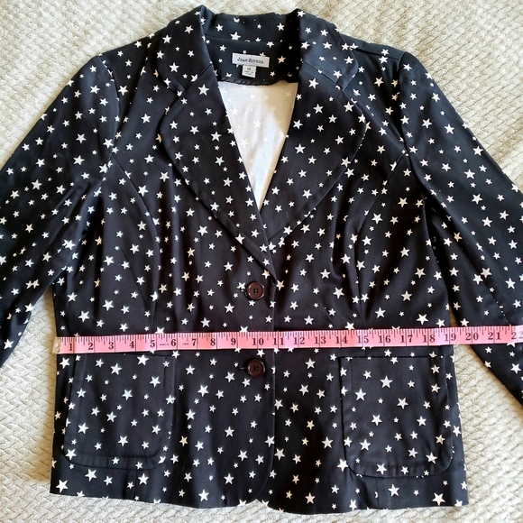 Vintage Star Semi Cropped Blazer Y2K Joan Rivers - Picture 14 of 15
